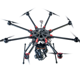 Drone type laser surveying equipment